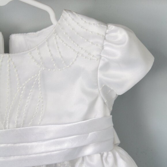 Purple Rose Size 24M Dress Organza - Picture 3 of 4